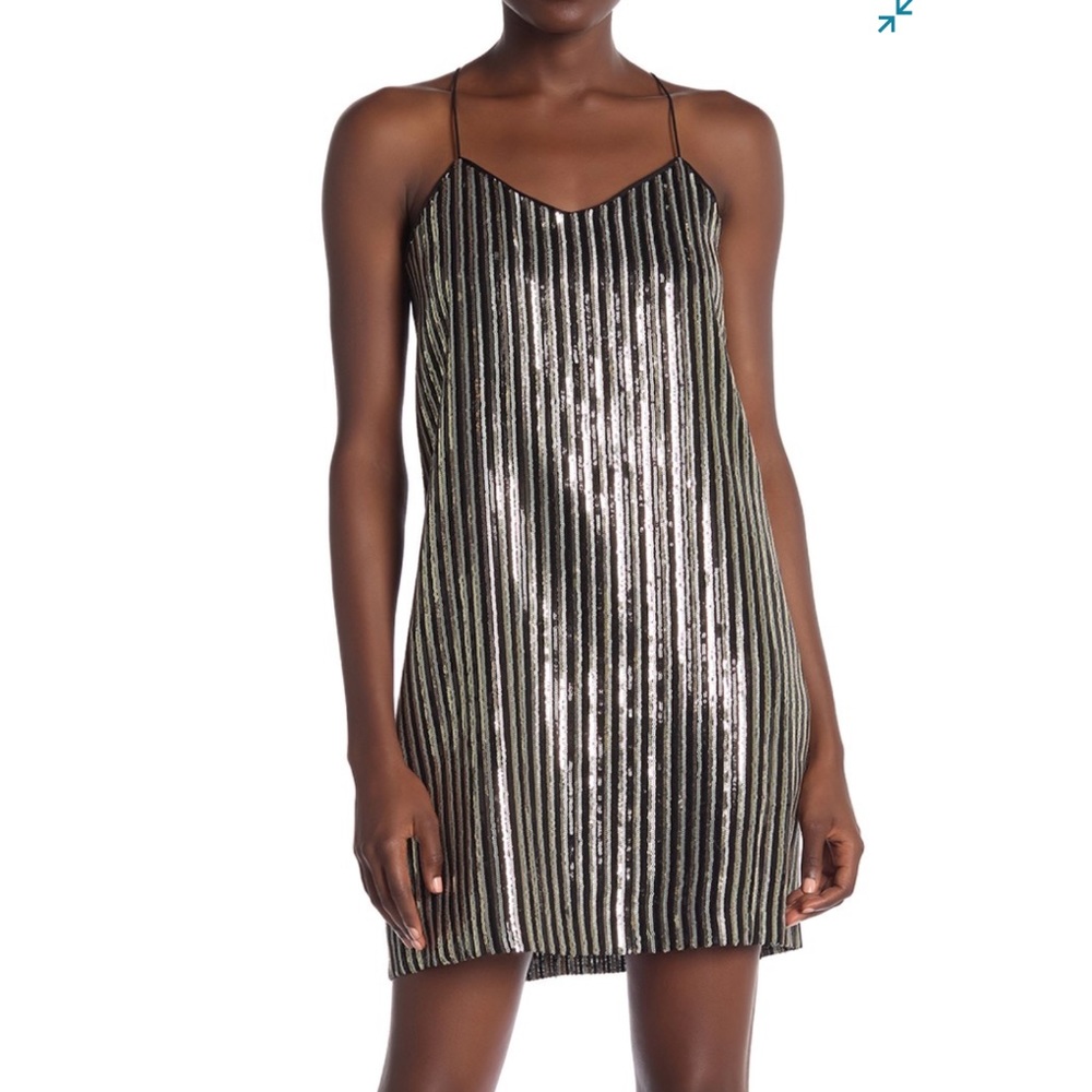 [Cynthia Steffe] Mia Sequin NYE Party Dress